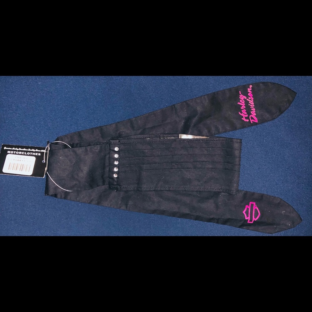 🎄HOLIDAY SALE ~ NWT Harley Davidson black/hot pink women’s headband